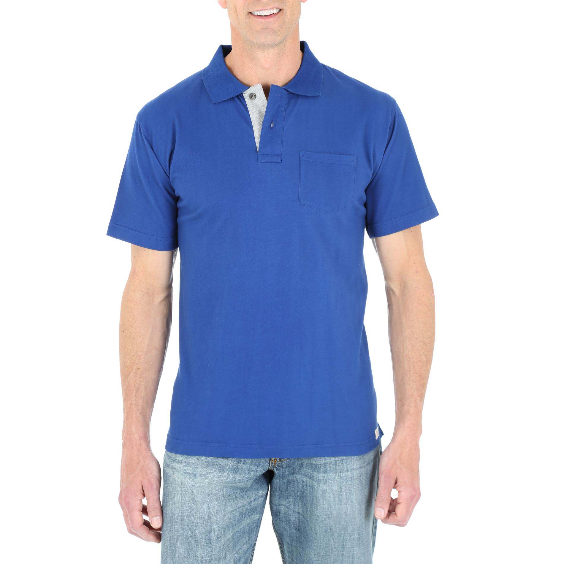 Wrangler Men's Knit Polo Shirt