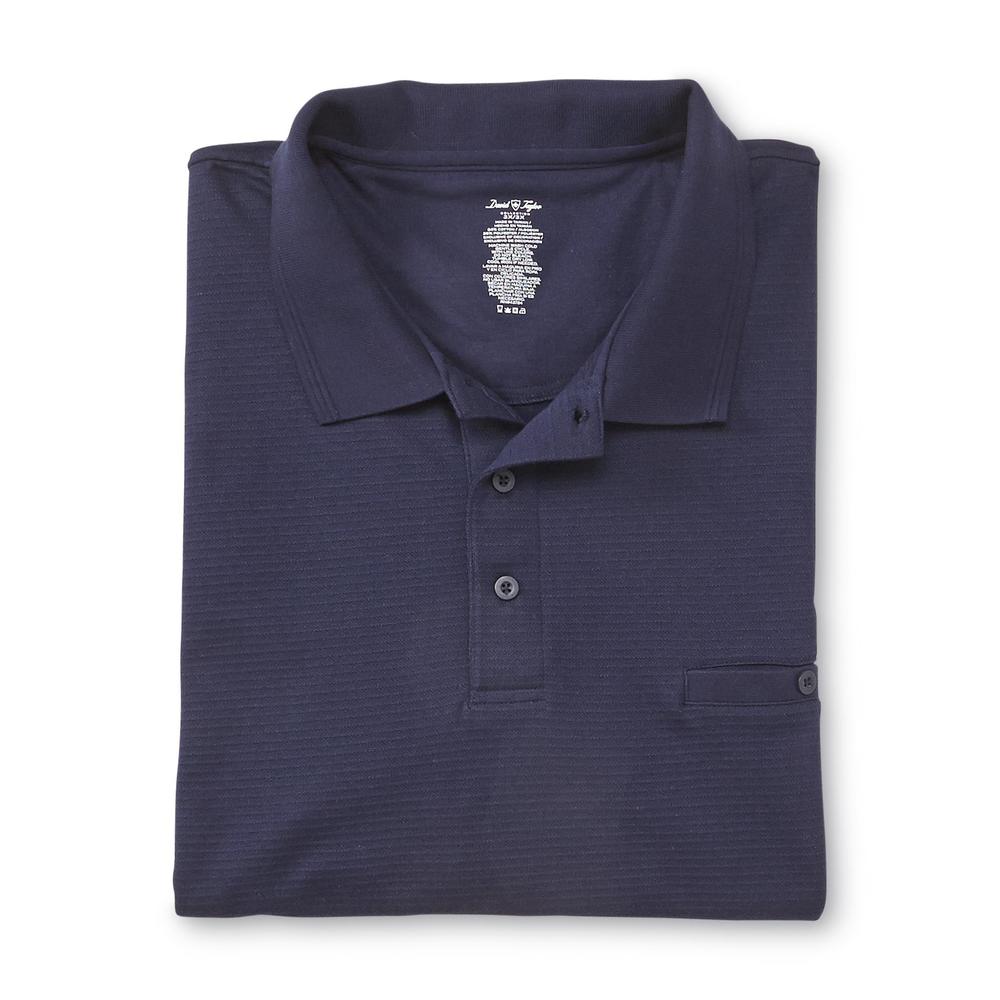 David Taylor Collection Men's Big & Tall Pocket Polo Shirt