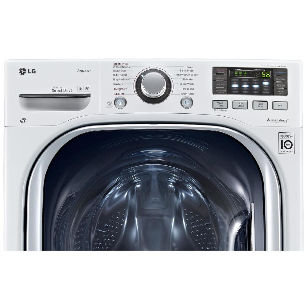 LG WM3997HWA  4.3 cu.ft. Ultra Large Capacity Front Load Washer / Dryer Combo