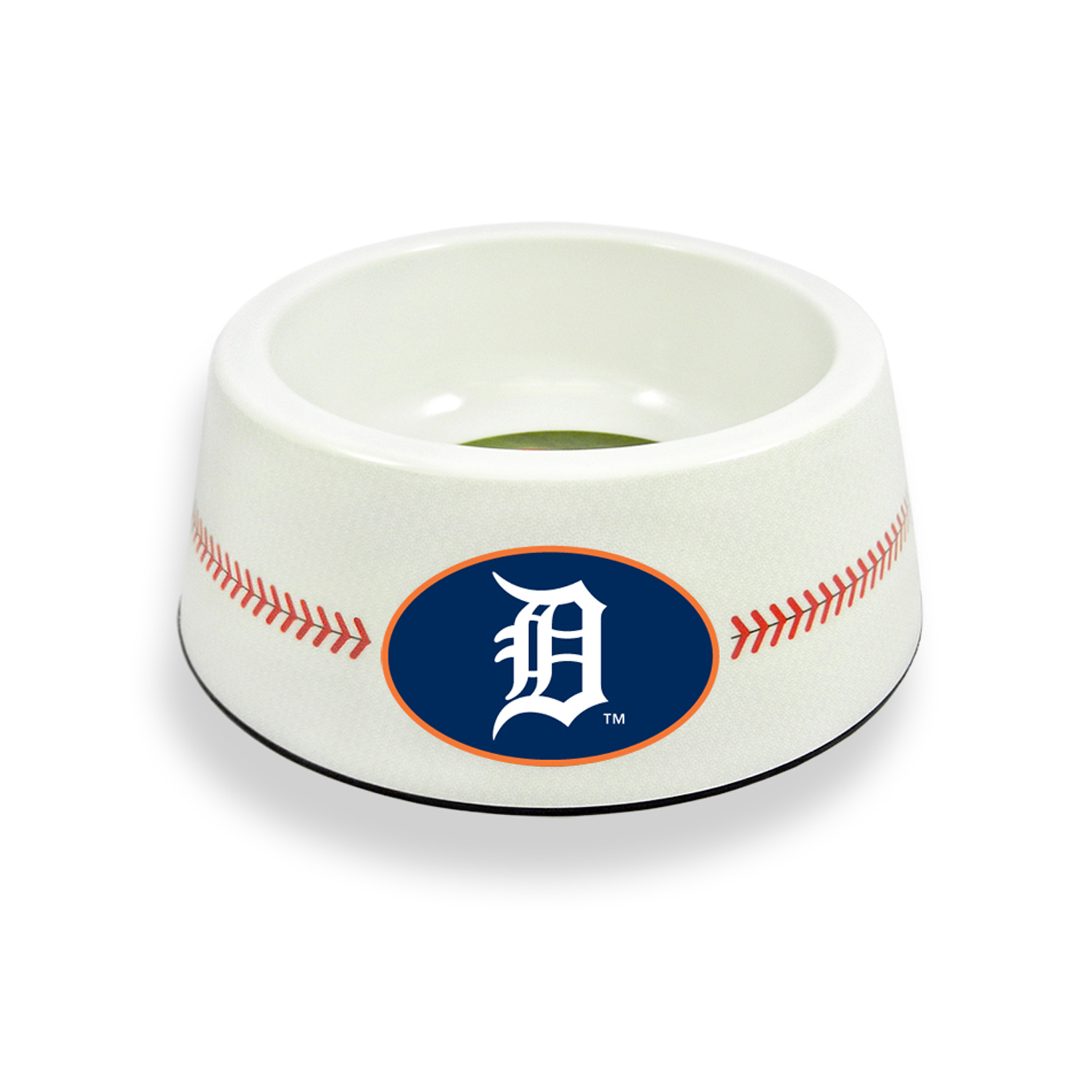 GAMEWEAR Detroit Tigers Classic Baseball Pet Bowl