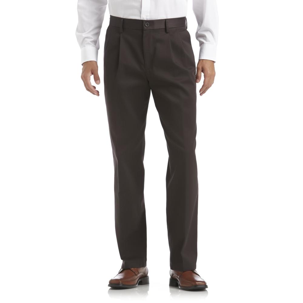 Dockers Men's Signature Classic Khaki Pants - Pleated-Front