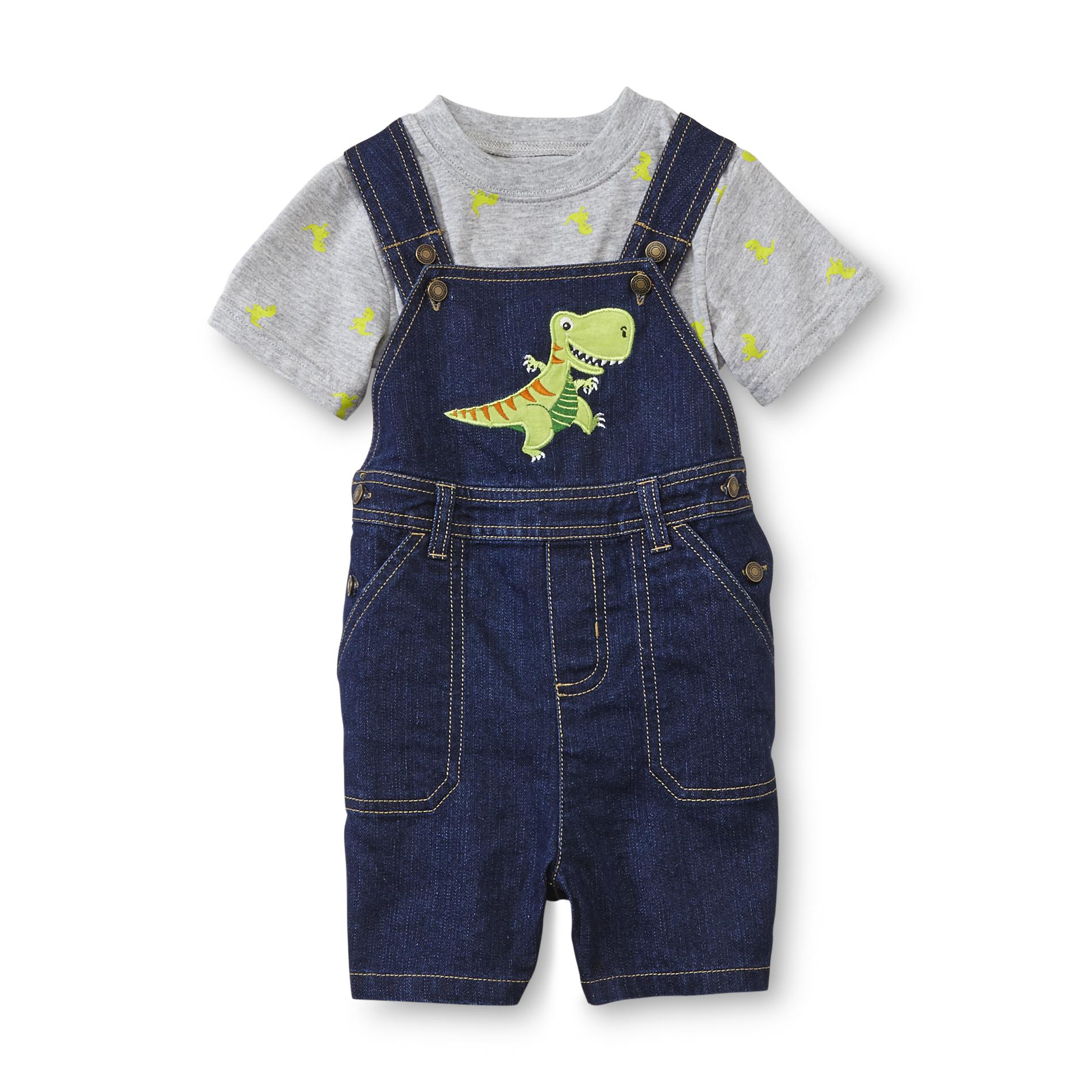 WonderKids Infant Boy's T-Shirt & Shortalls - T-Rex