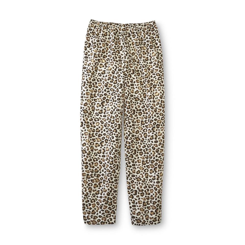 Joe Boxer Women's Pajama Top & Pants - Animal Print