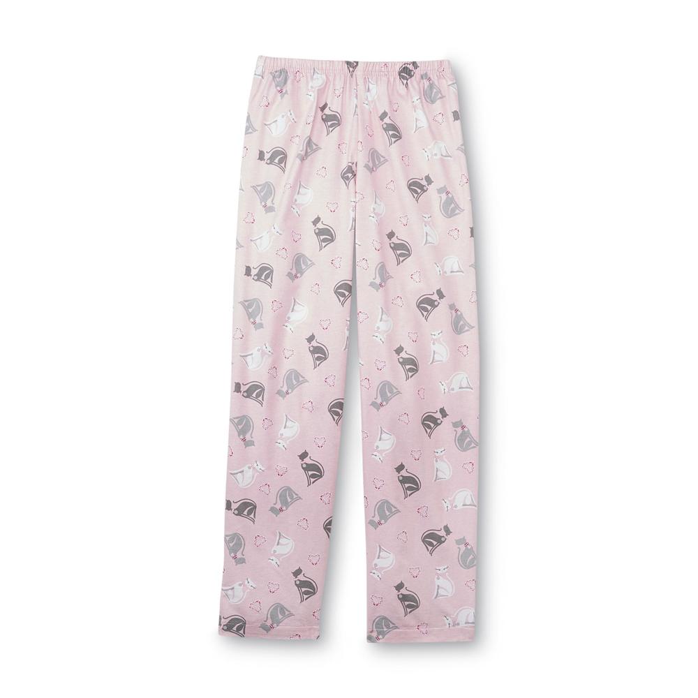 Joe Boxer Women's Flannel Pajamas - Cats
