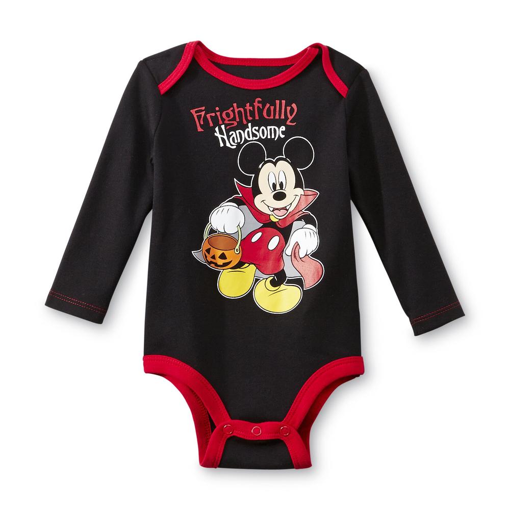 Disney Newborn Boy's Halloween Bodysuit - Mickey Mouse