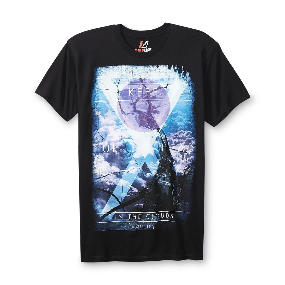 Amplify Young Men's Graphic T-Shirt - Keep UR Head In The Clouds