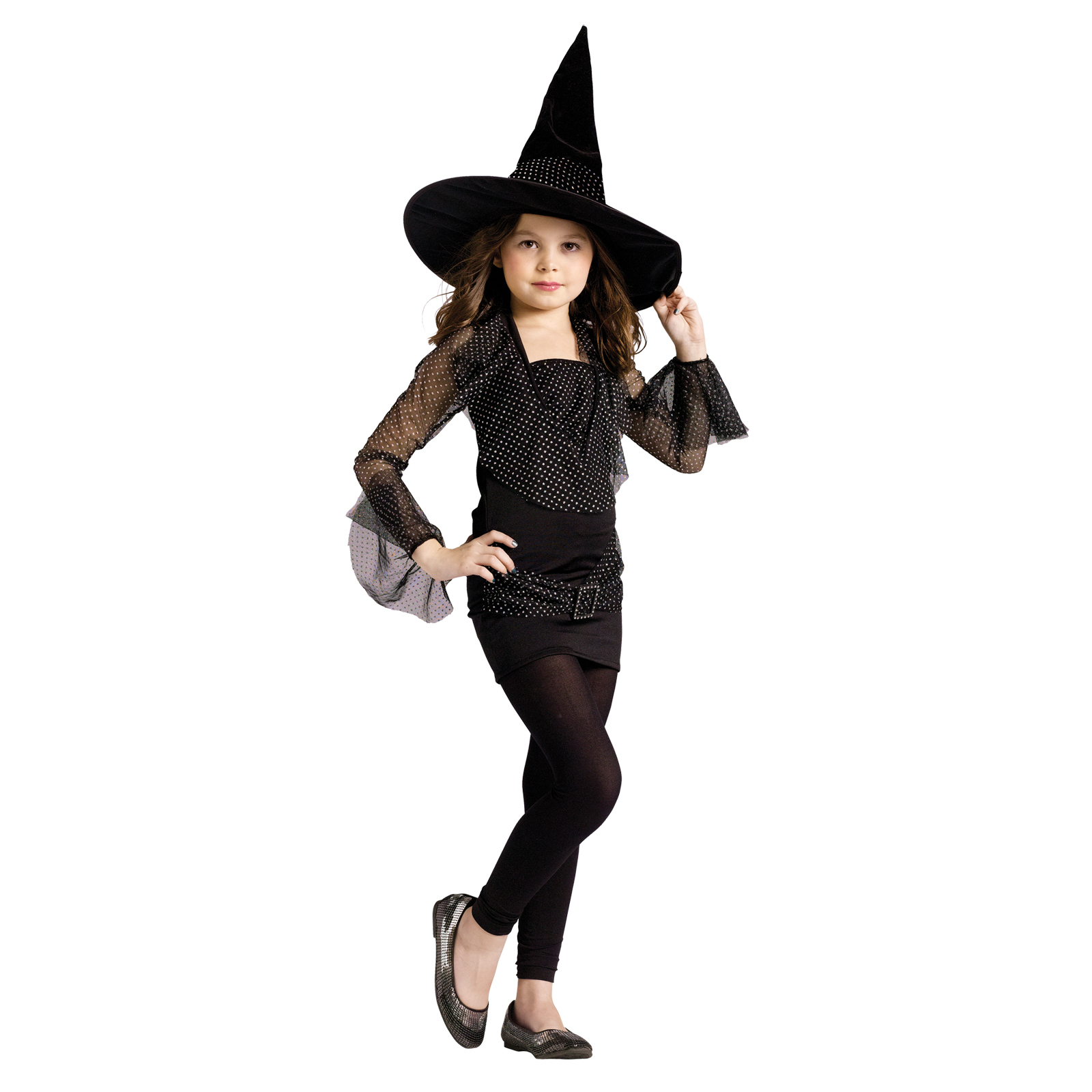 Girls Sparkle Witch Halloween Costume