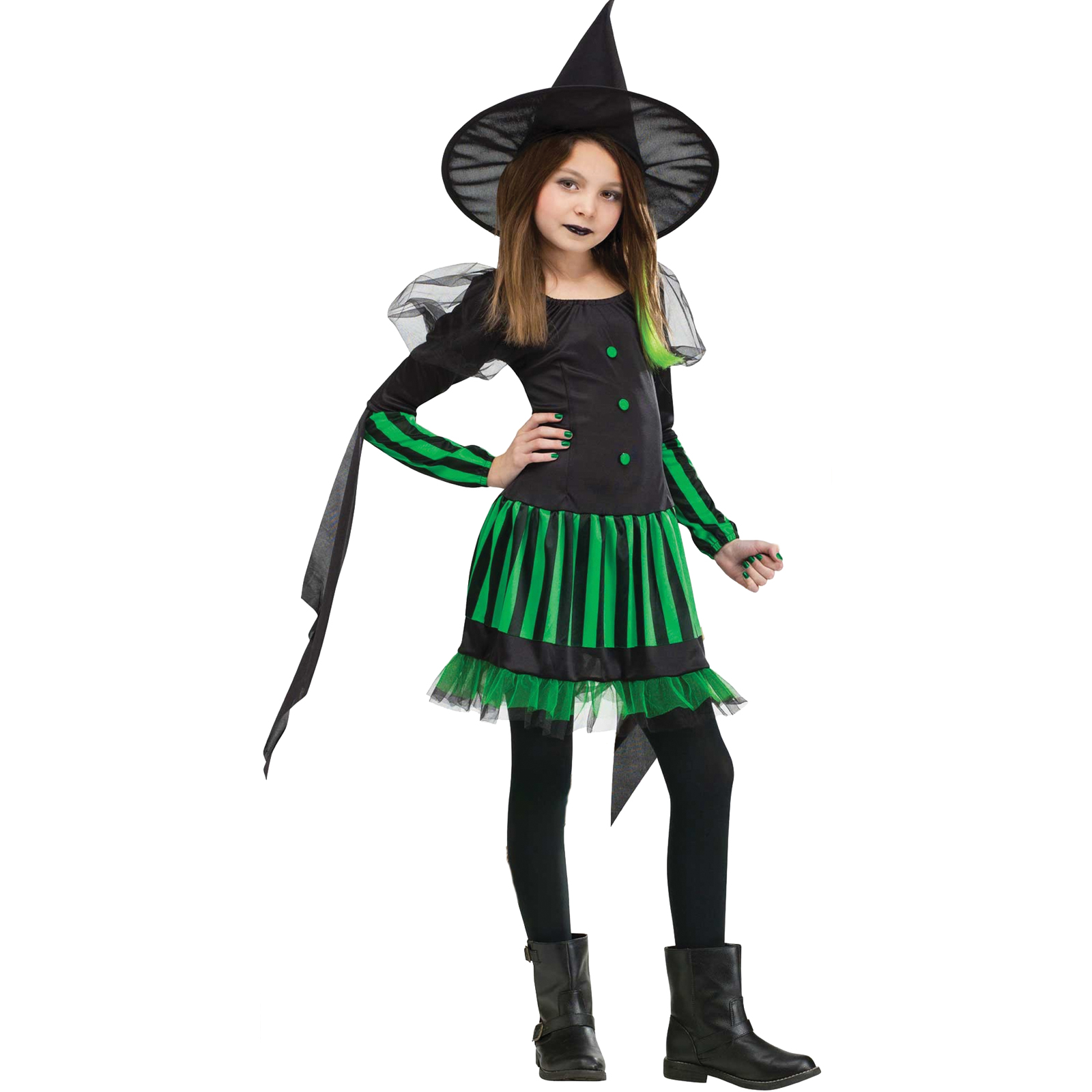 Girls Wicked Witch Halloween Costume