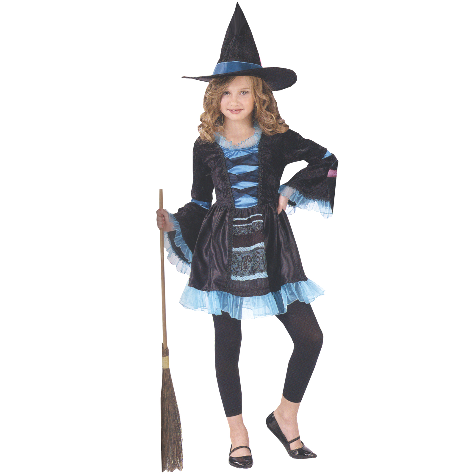 Girls Victorian Witch Halloween Costume