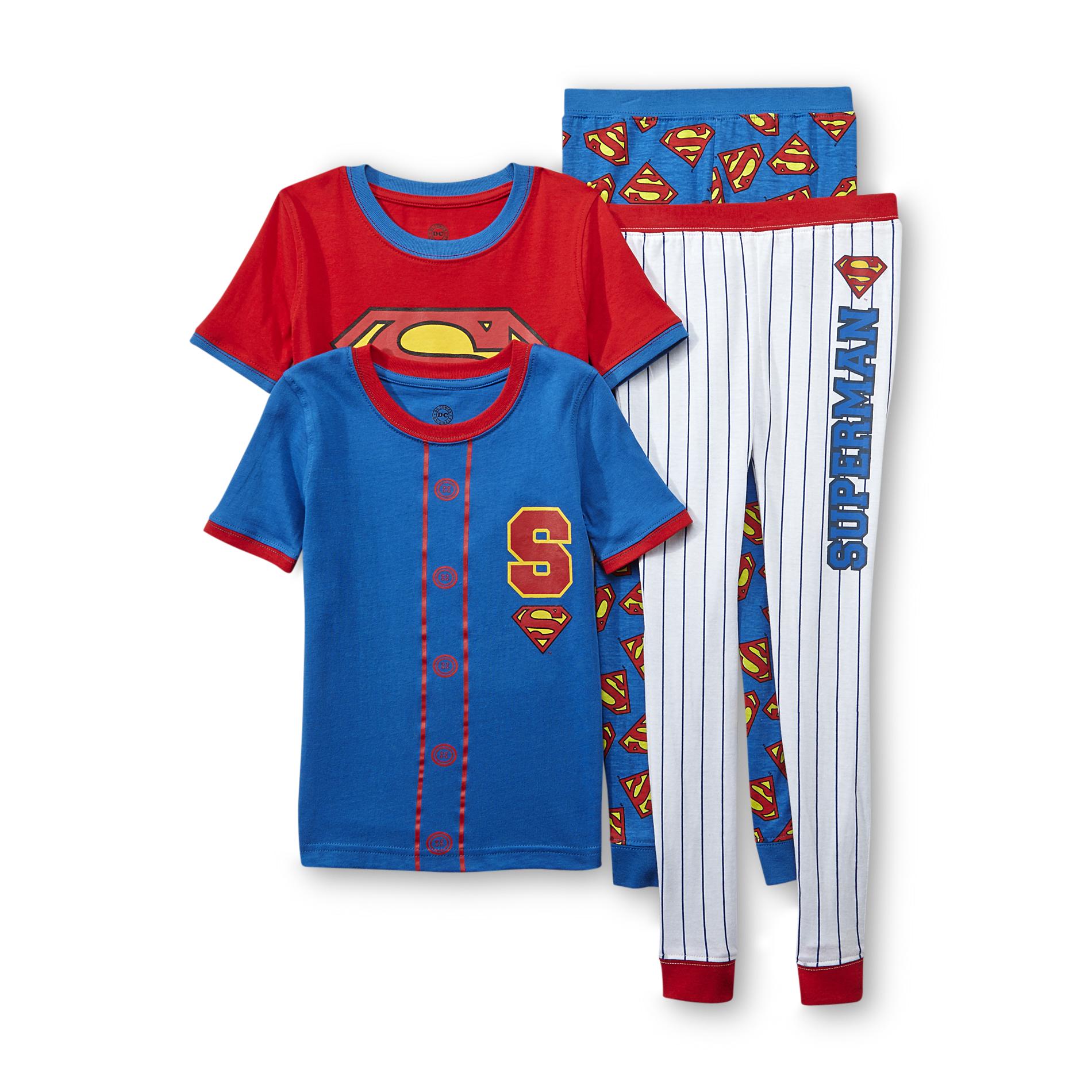 DC Comics Boy's 2-Pairs Pajamas - Superman