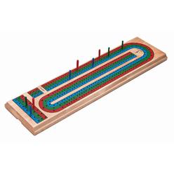 Mainstreet Classics Wooden Cribbage Board