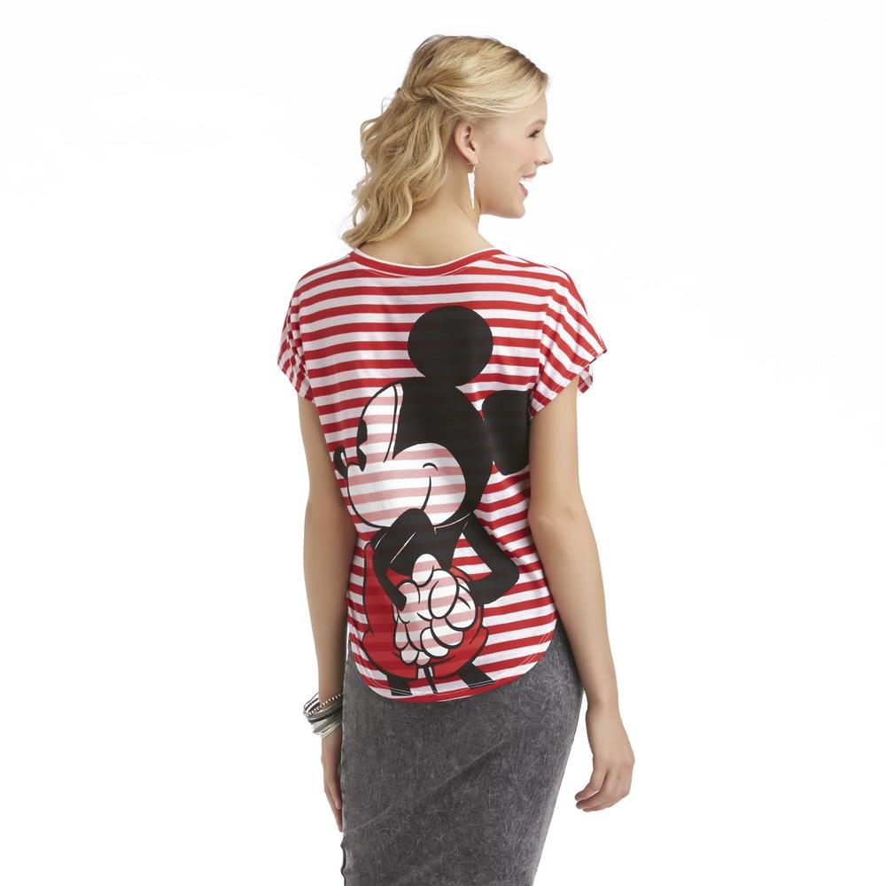 Disney Junior's Mickey Mouse T-Shirt - Striped
