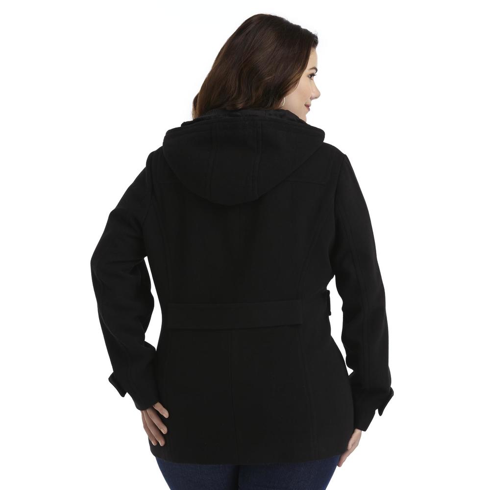 Covington Women's Plus Hooded Fleece Walking Jacket