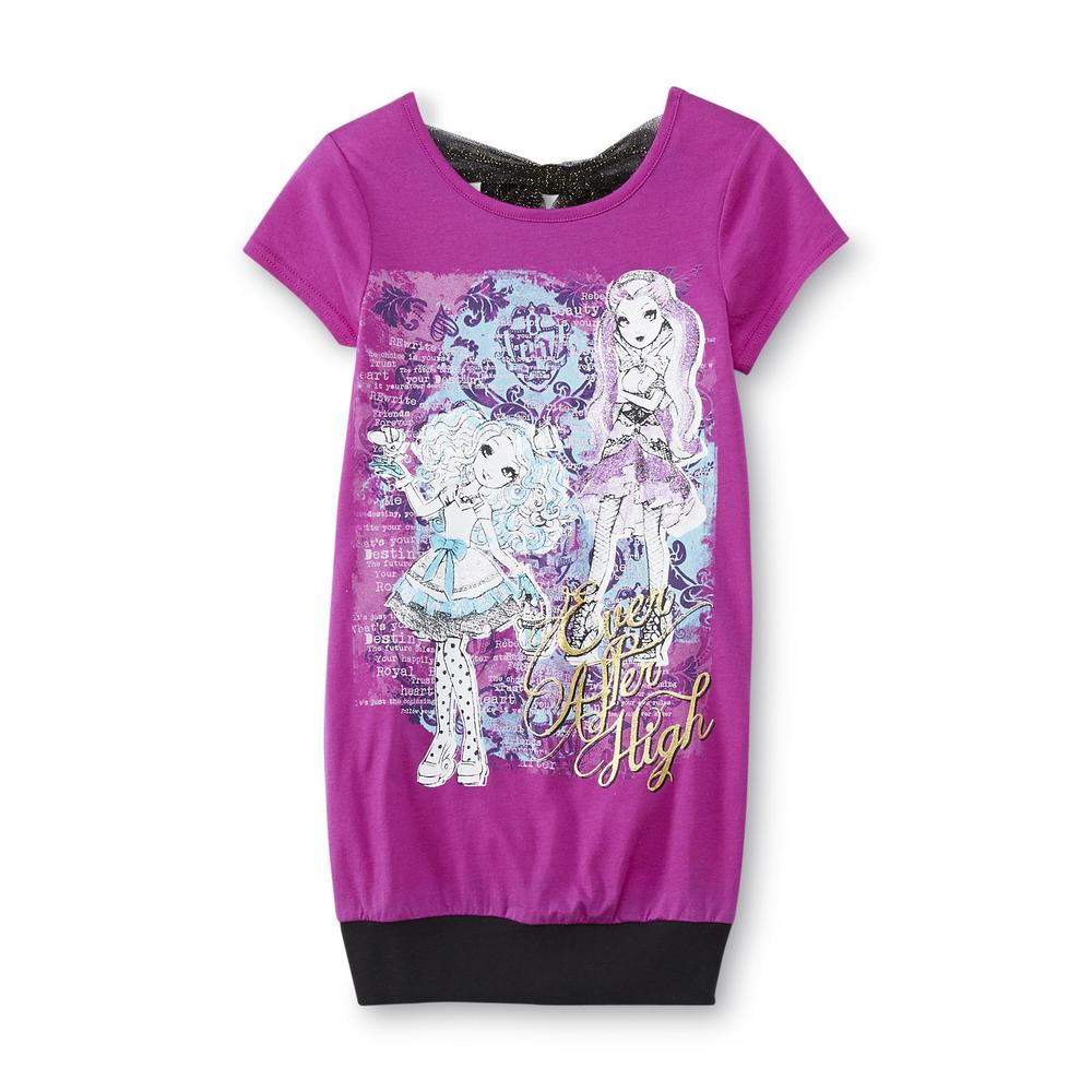 Ever After High Girl's Graphic T-Shirt - Rebels
