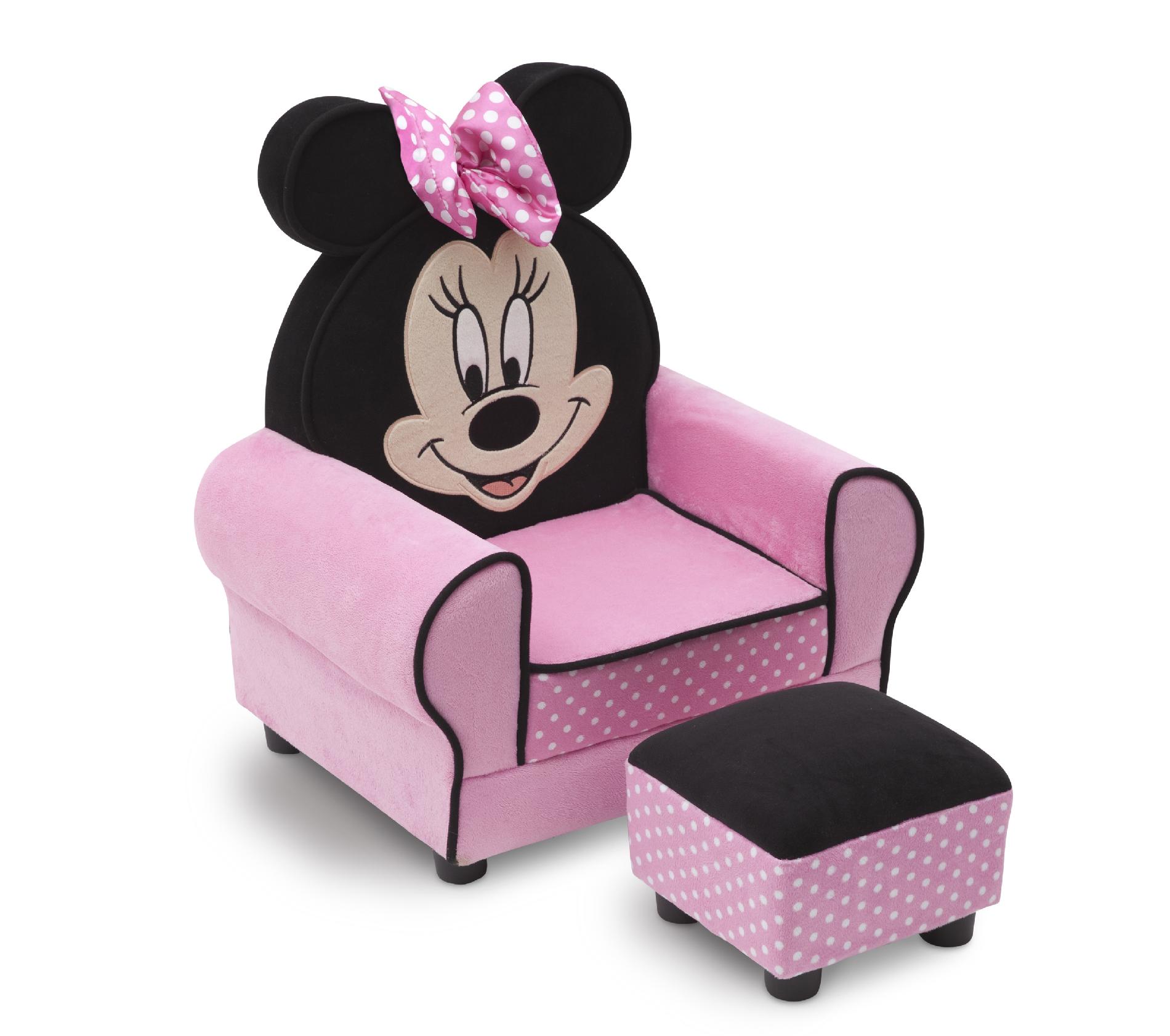 Delta Children Disney Minnie Mouse Chair with Ears and