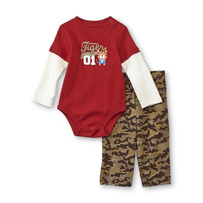 Little Wonders Infant & Newborn Boy's Bodysuit & Sweatpants - Mommy's Tiger