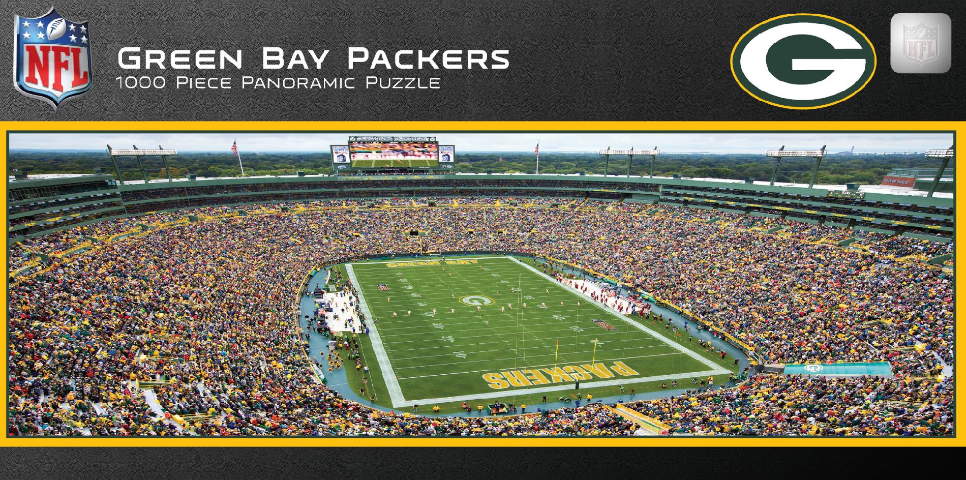 MASTERPIECES 1,000 Piece NFL Series Green Bay Packers Stadium Puzzle