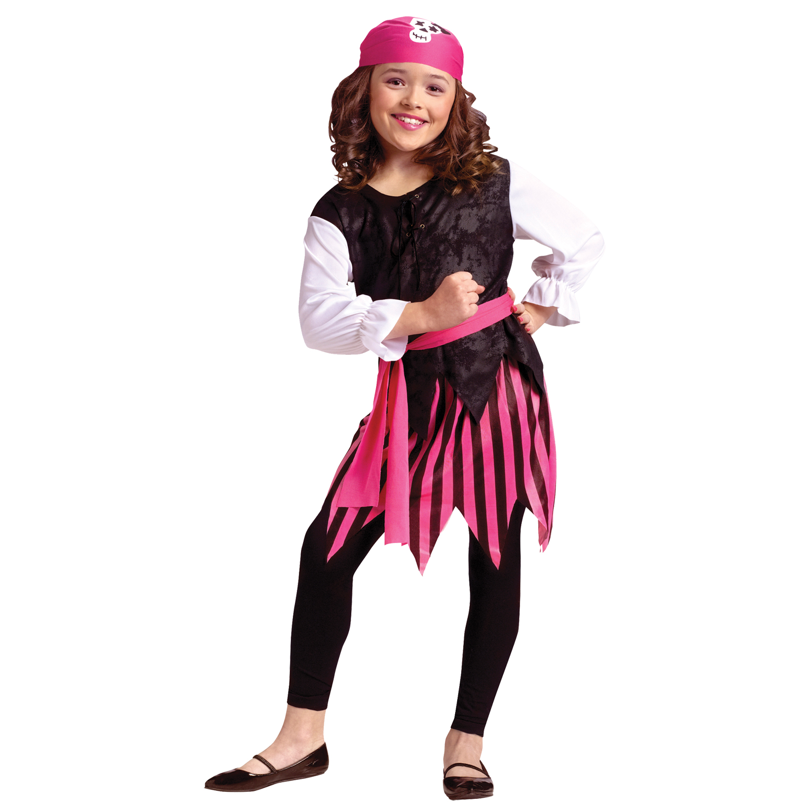 Girls Caribbean Pirate Halloween Costume