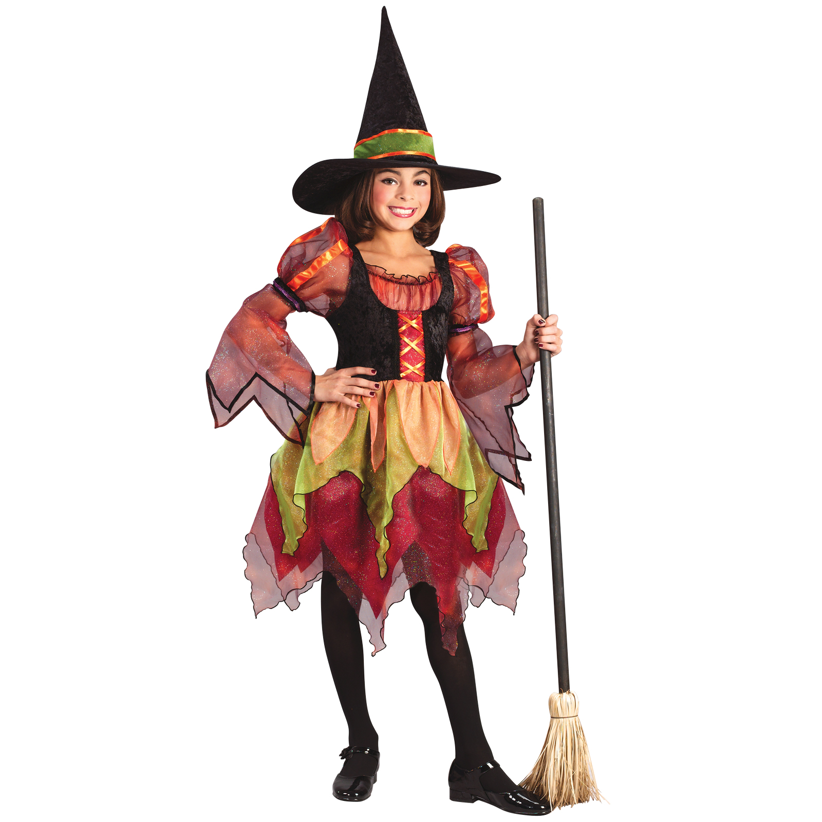 Girls Fairy Witch Halloween Costume