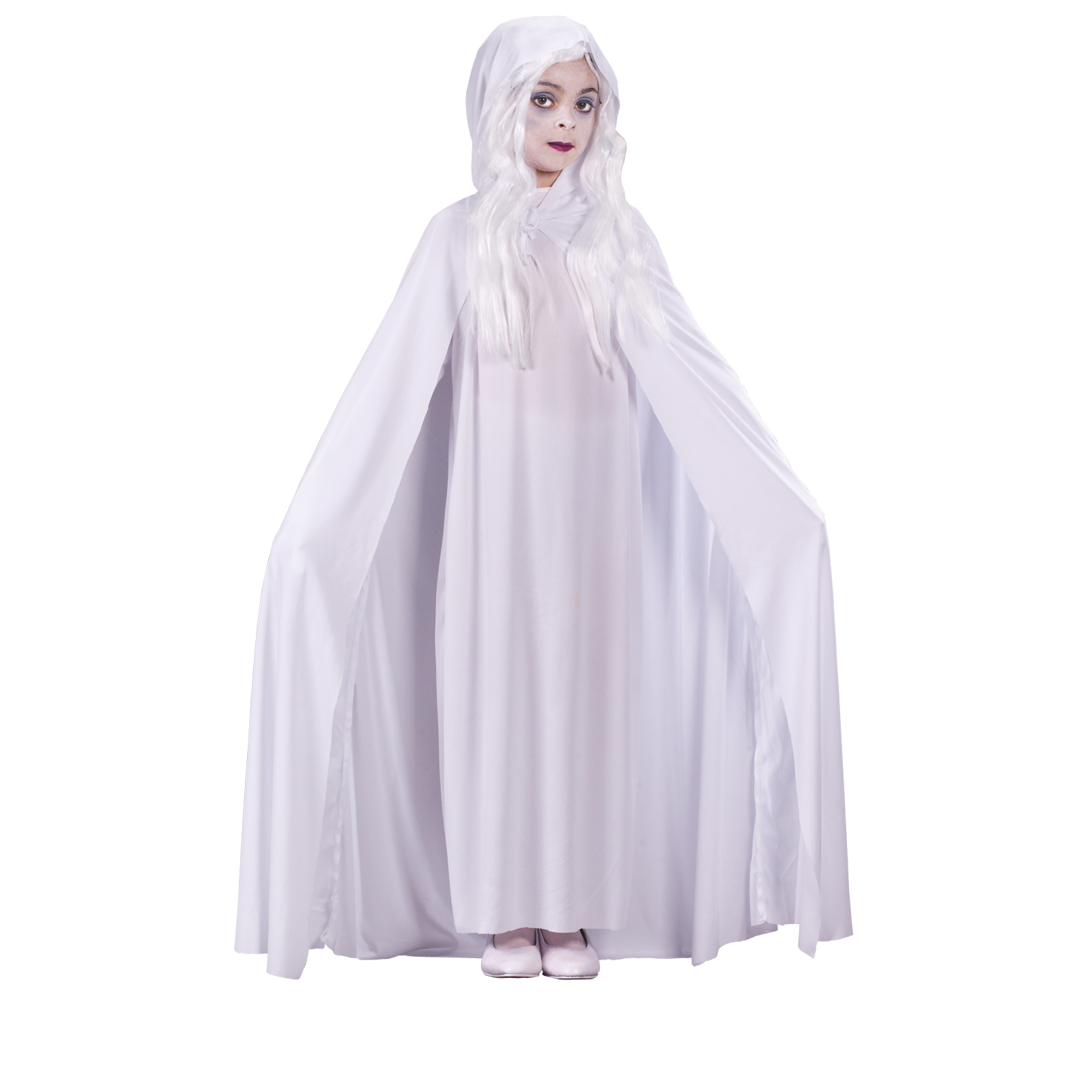 Girls Gossamer Ghost Halloween Costume