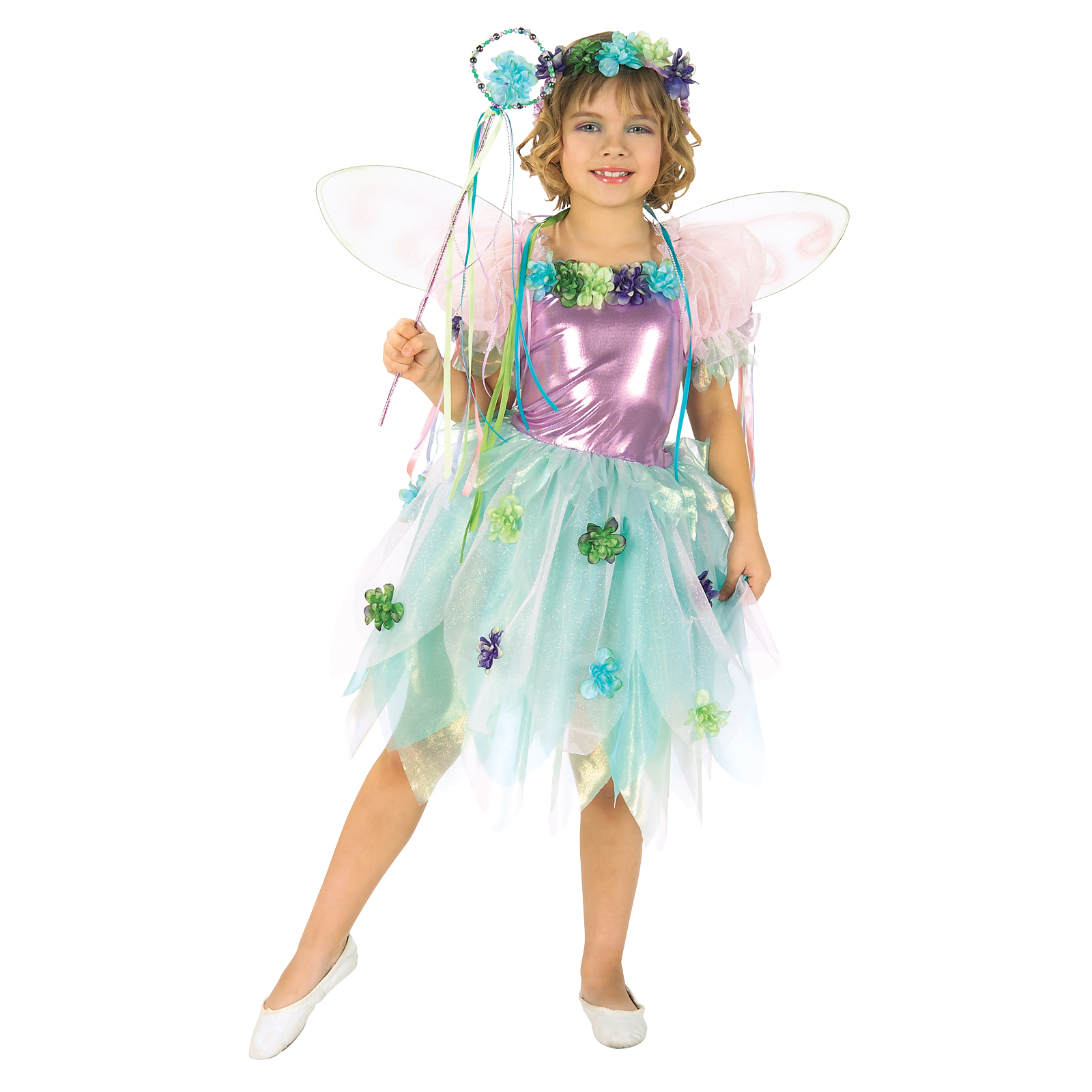 Girls Garden Fairy Halloween Costume