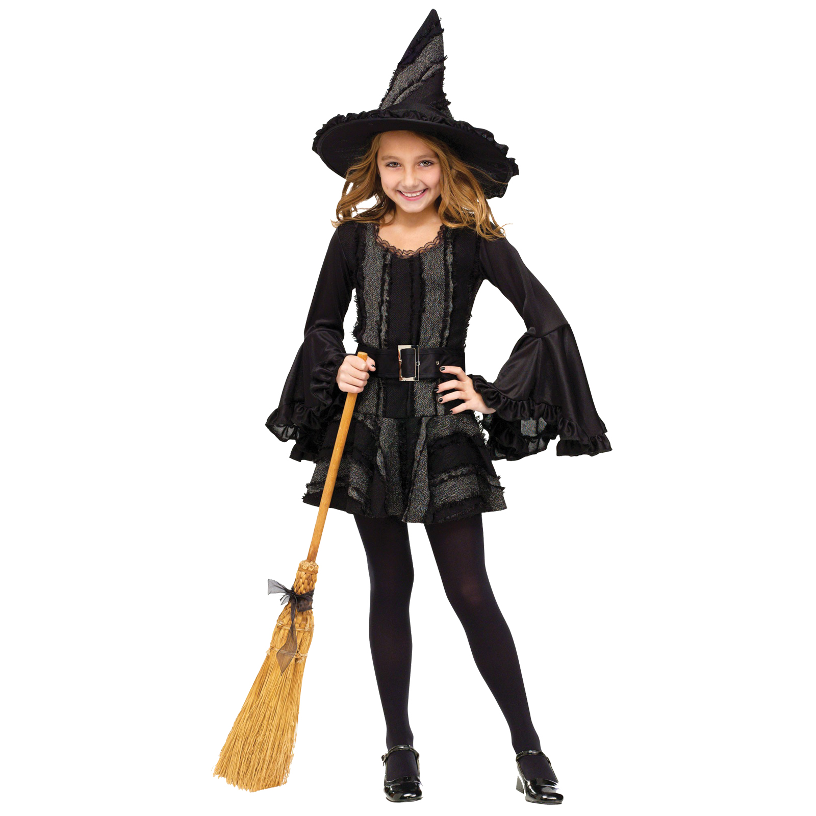 Girls Stitch Witch Halloween Costume