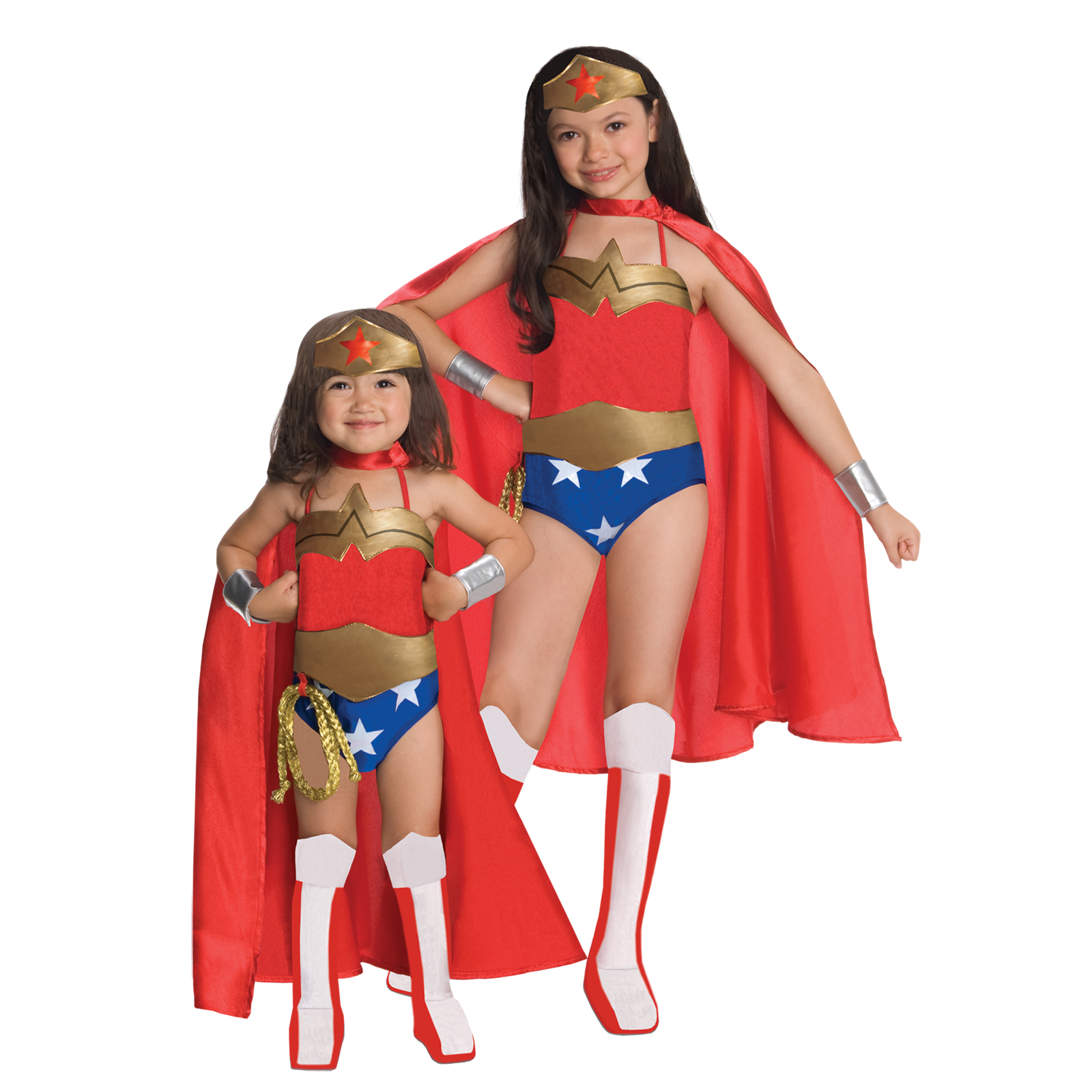 Girls Wonder Woman Deluxe Halloween Costume