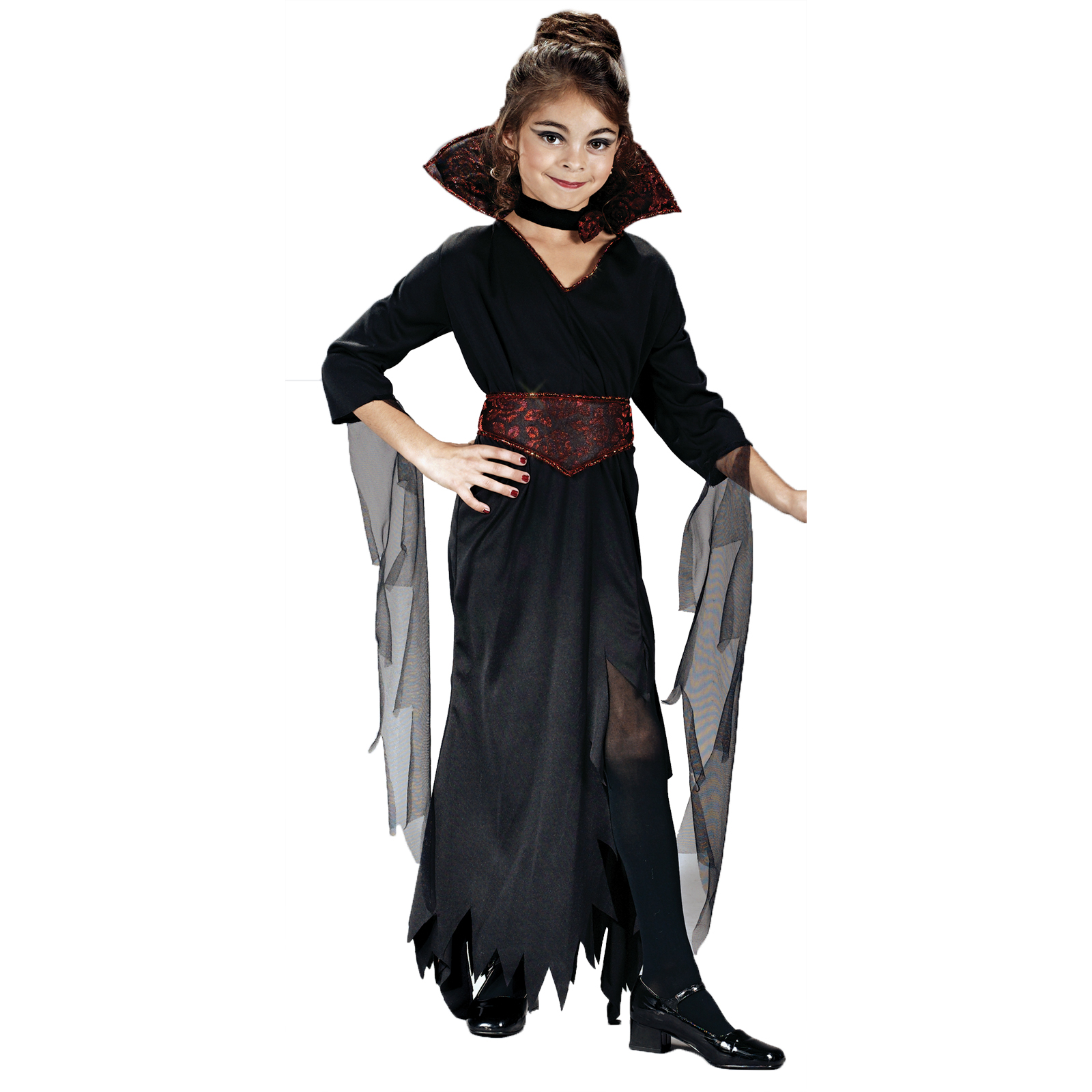 Girls Rose Vampiress Halloween Costume