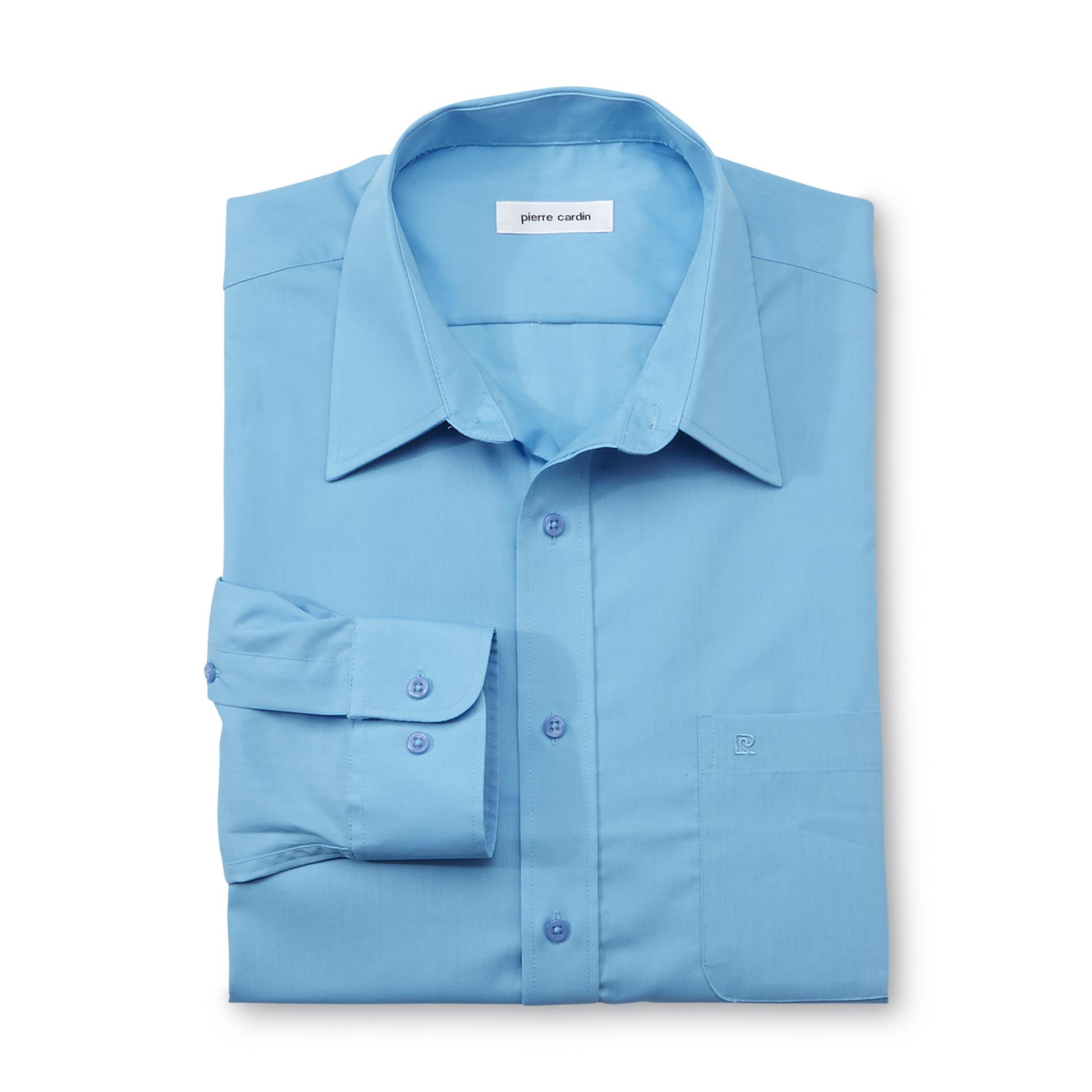 Pierre Cardin Men's Regular Fit Long-Sleeve Shirt