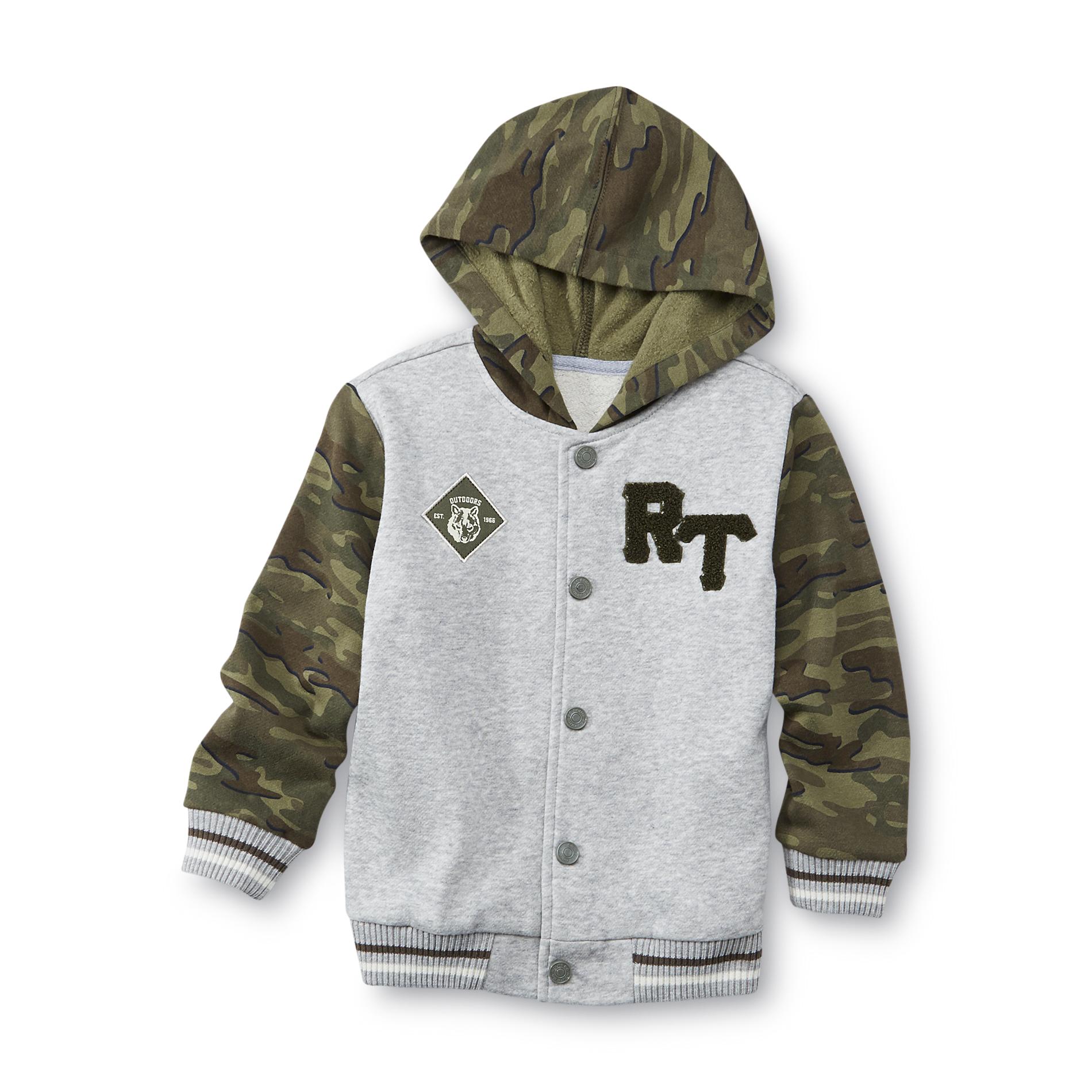 Route 66 Baby Toddler Boy's Academic Hoodie Jacket - Wolf