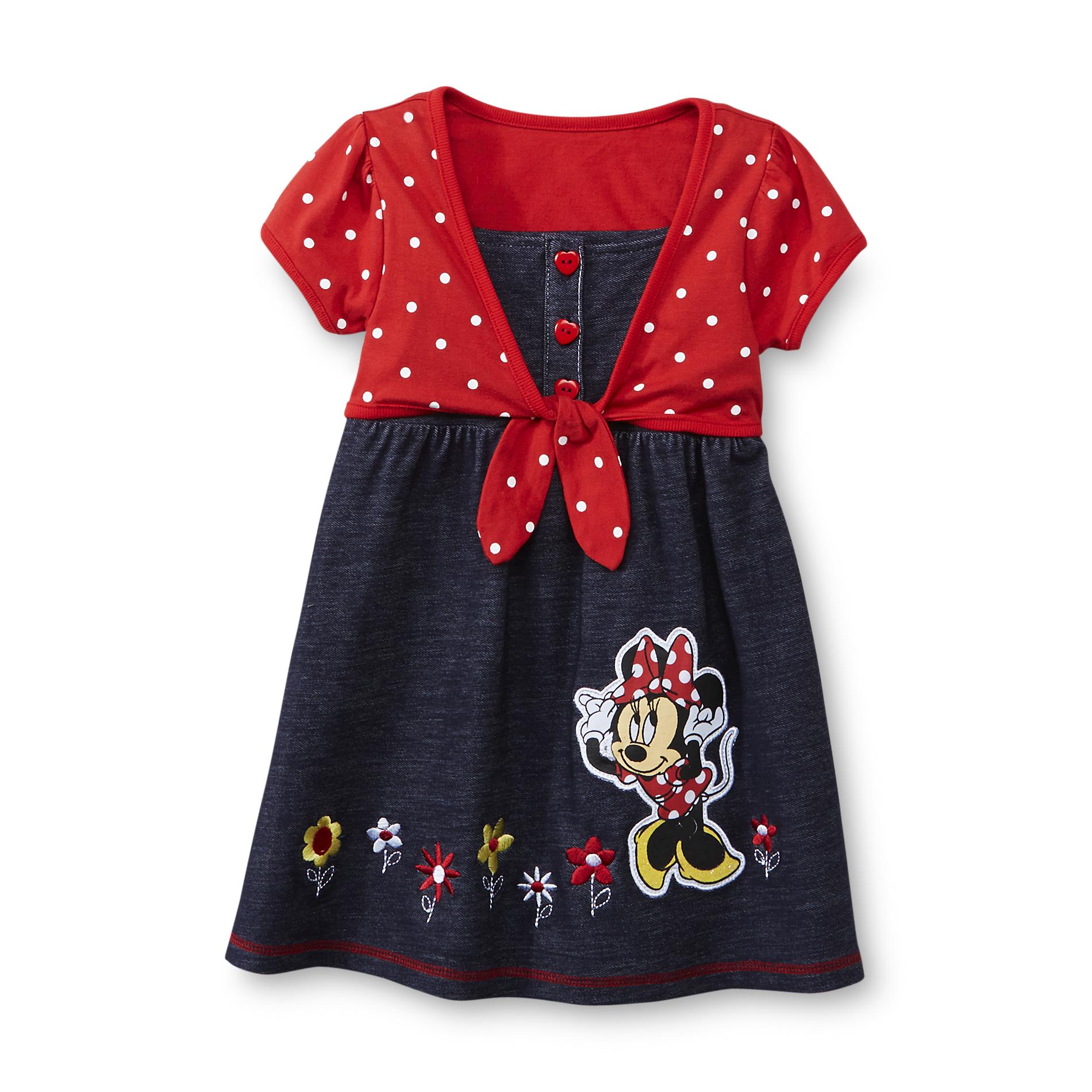 Disney Minnie Mouse Infant & Toddler Girl's Jumper & Shrug