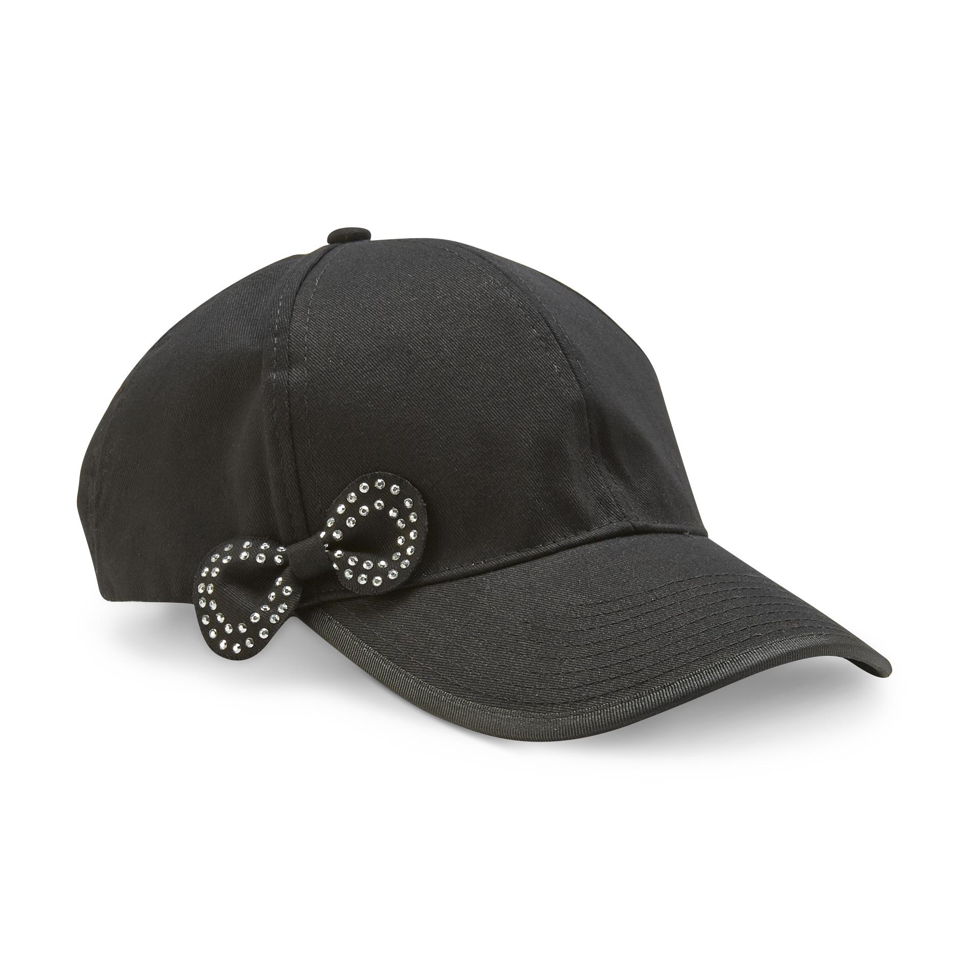 Women's Studded Bow Baseball Hat