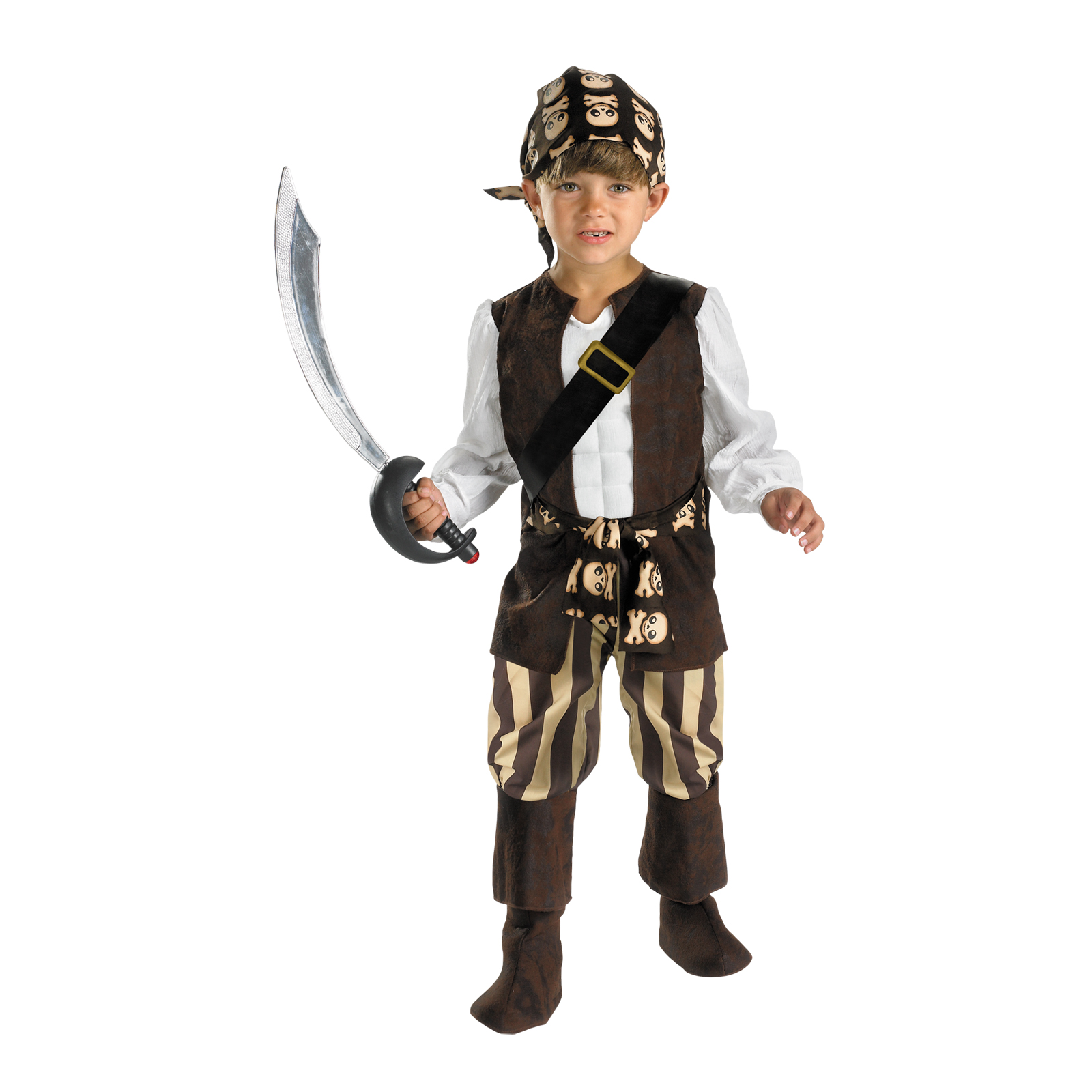 Boys Rogue Pirate Halloween Costume Size: S