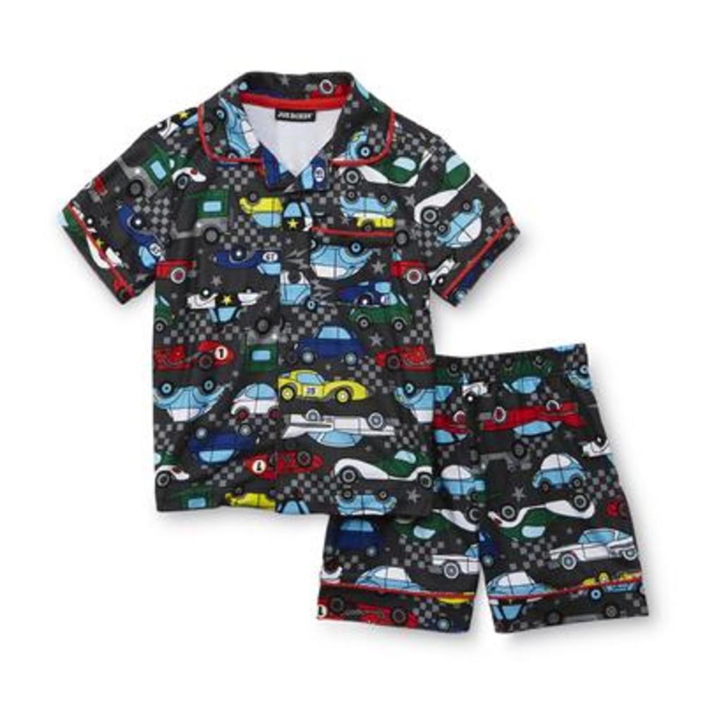 Joe Boxer Toddler Boy's Pajama Shirt & Shorts - Race Cars