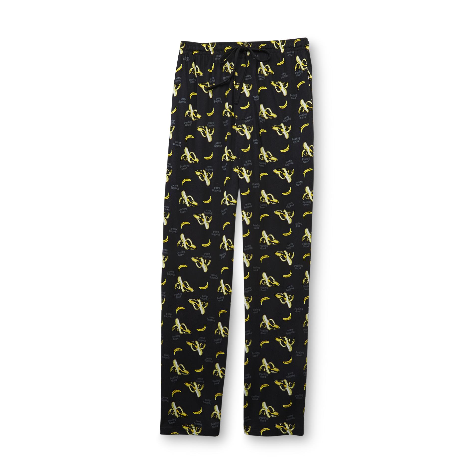 Joe Boxer Men's Knit Pajama Pants - Peeling Good Bananas