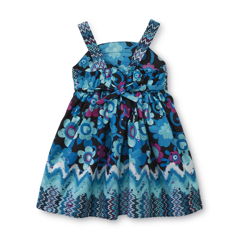 Youngland Infant & Toddler Girl's Sundress - Floral & Hearts