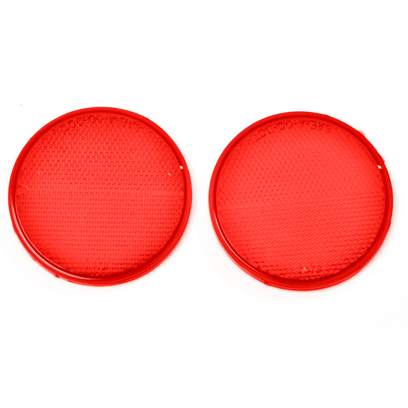 &nbsp; CDRF-4R-6 2-Pack Self-Adhesive Red Reflectors