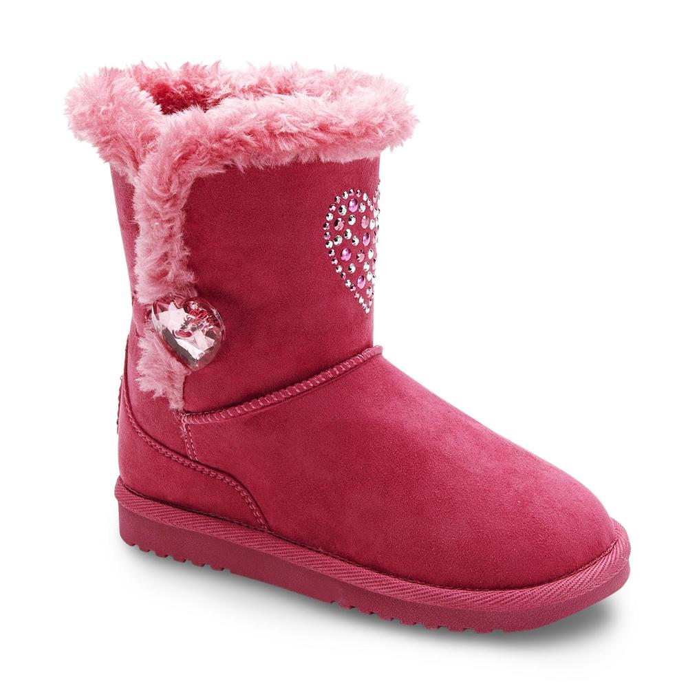 Piper & Blue Girl's Aany 6" Fuchsia Fashion Boot