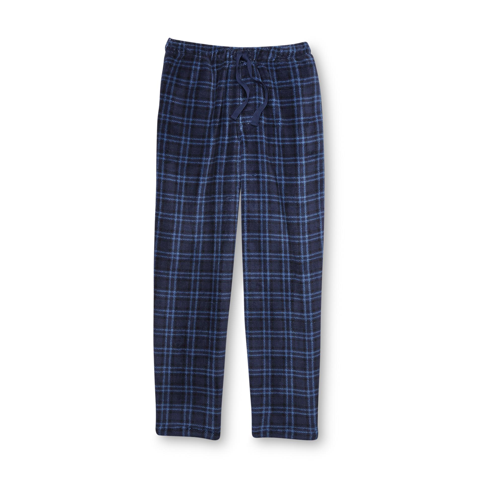 Joe Boxer Men's Plush Fleece Pajama Pants - Plaid