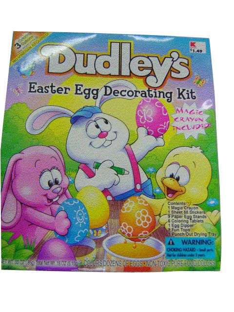 Dudley's Dudley&#39;s Easter Egg Coloring Kit
