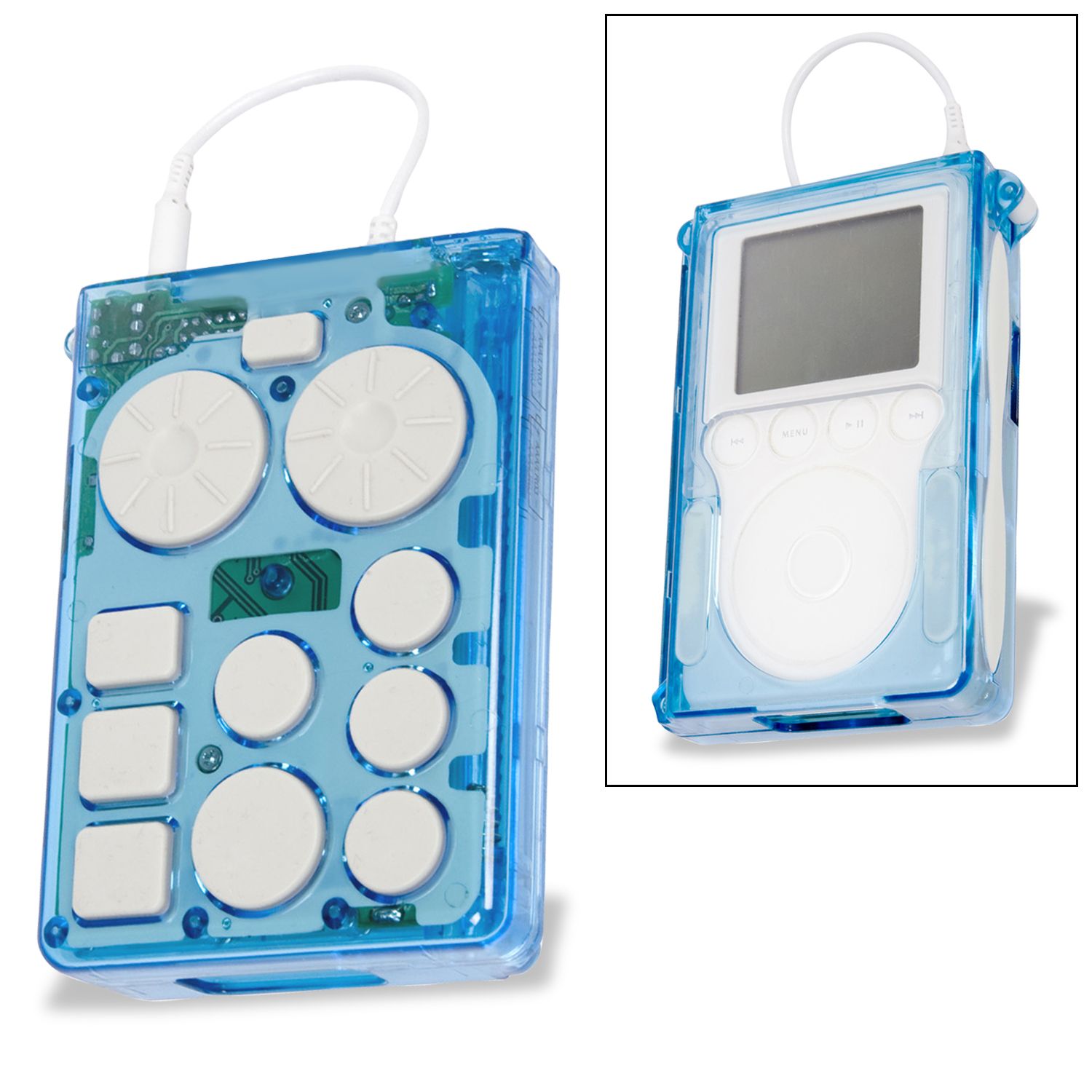 764357B Blue Beatz Case for iPod