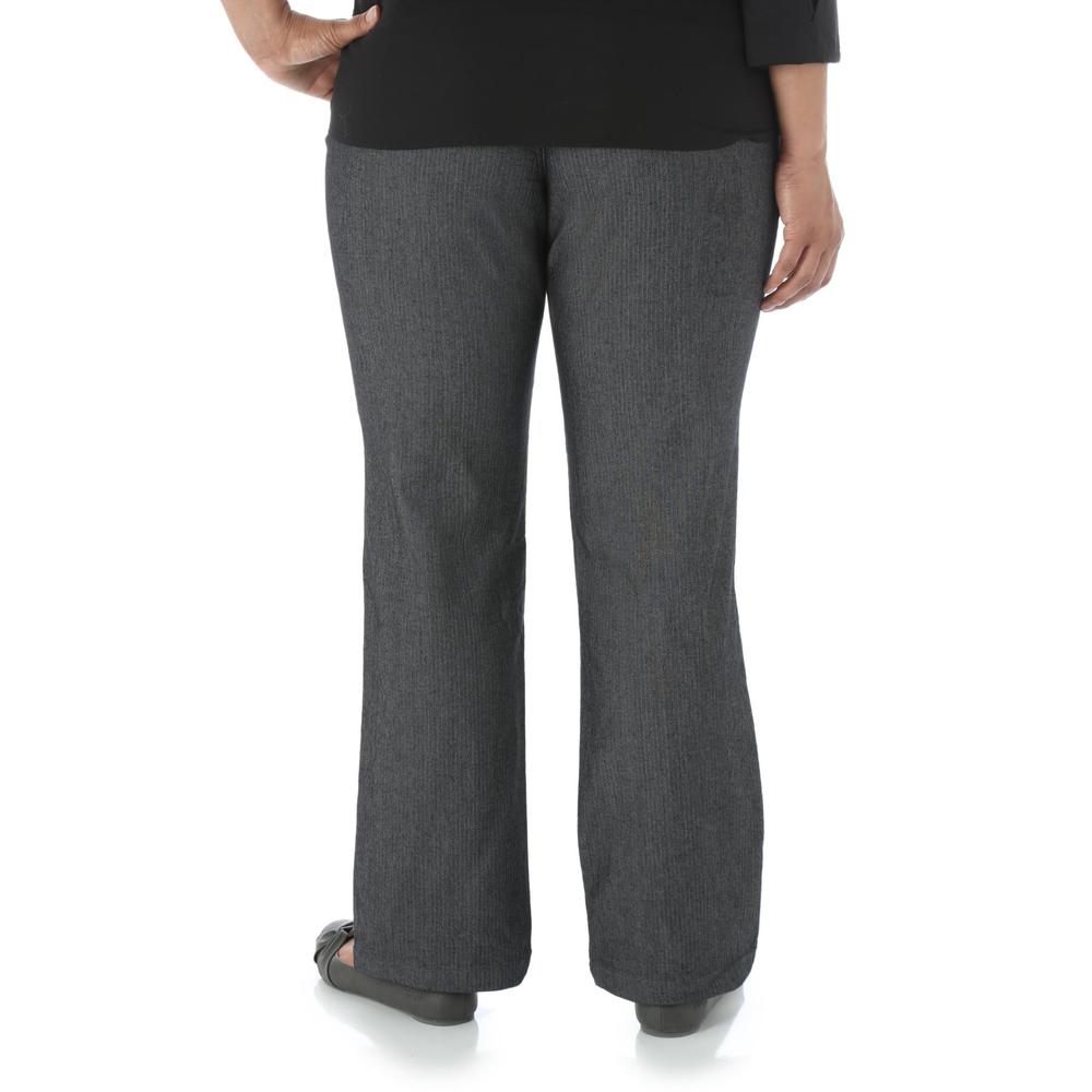Riders by Lee Women's Plus Bootcut Pants Herringbone