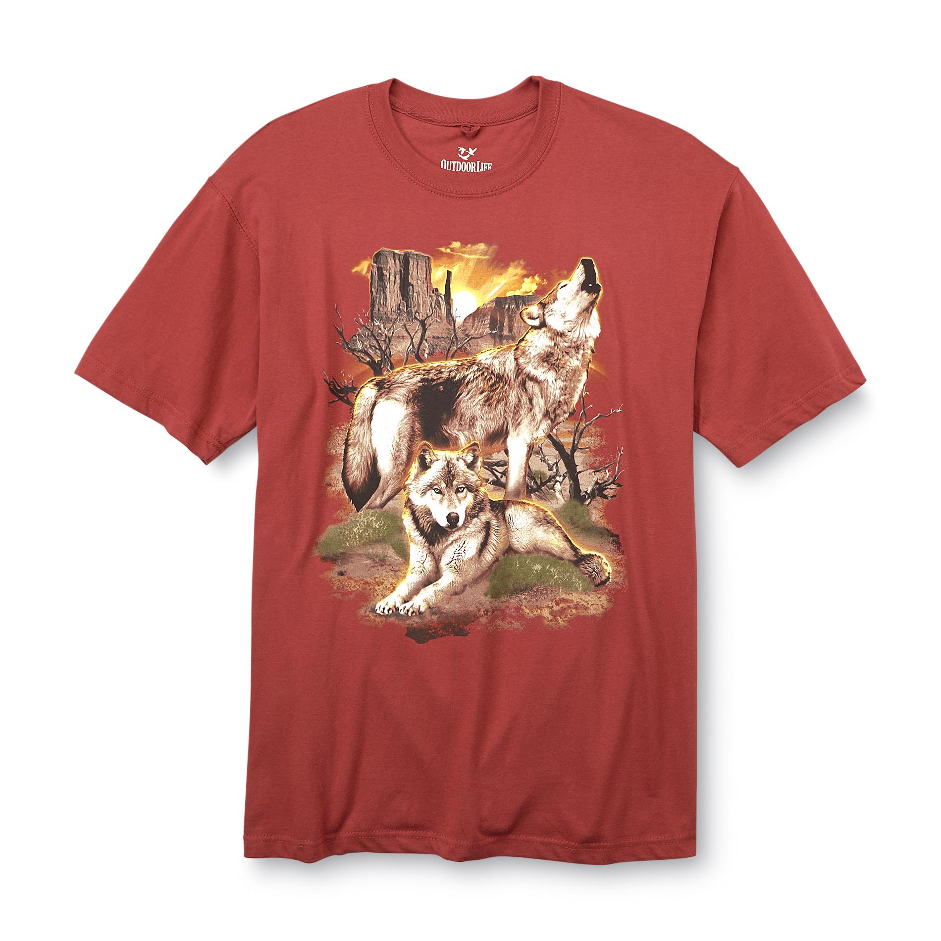 Outdoor Life&reg; Men's Graphic T-Shirt - Wolves