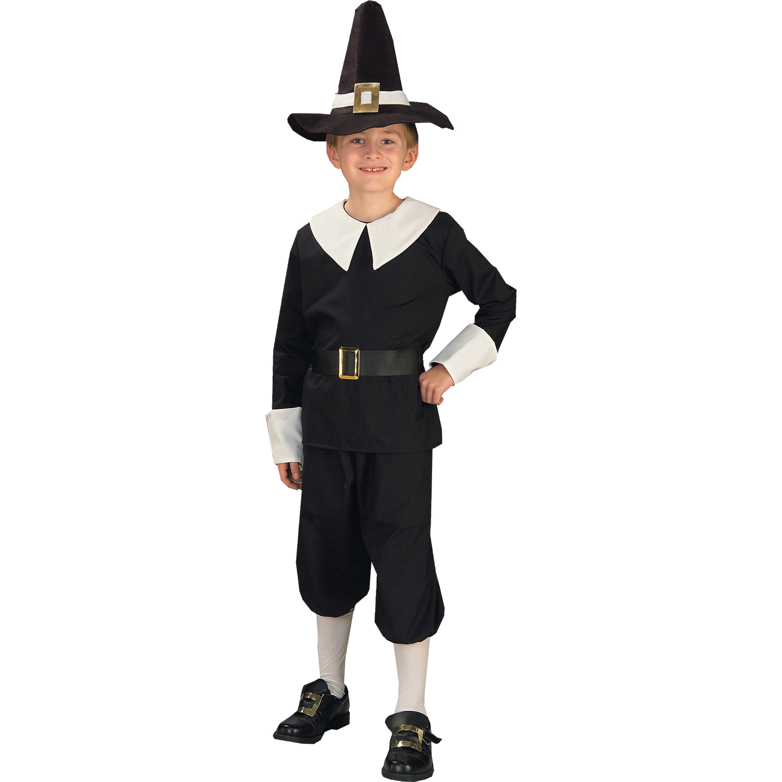Boys Deluxe Pilgrim Halloween Costume