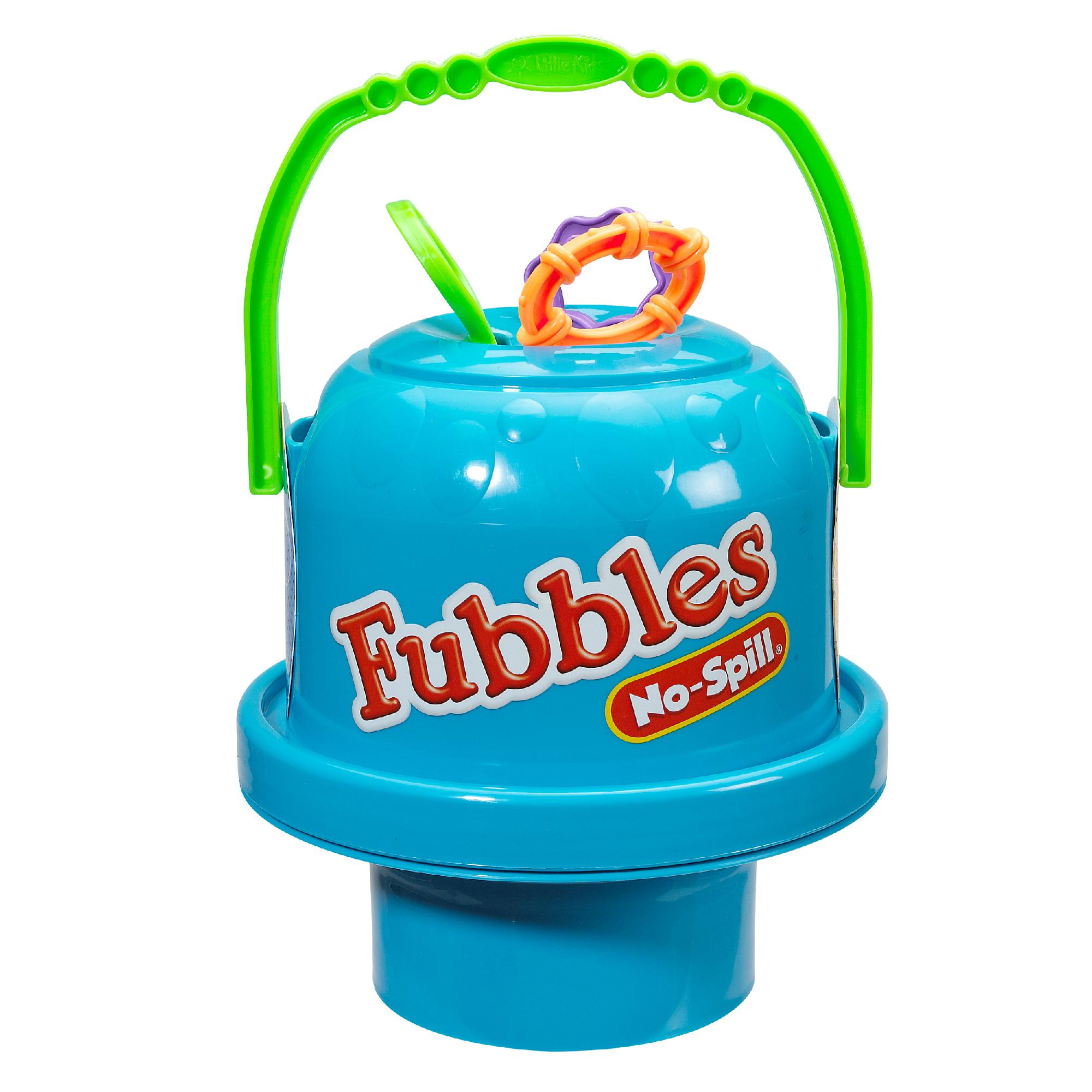 Little Kids Fubbles Blue No Spill Big Bubble Bucket