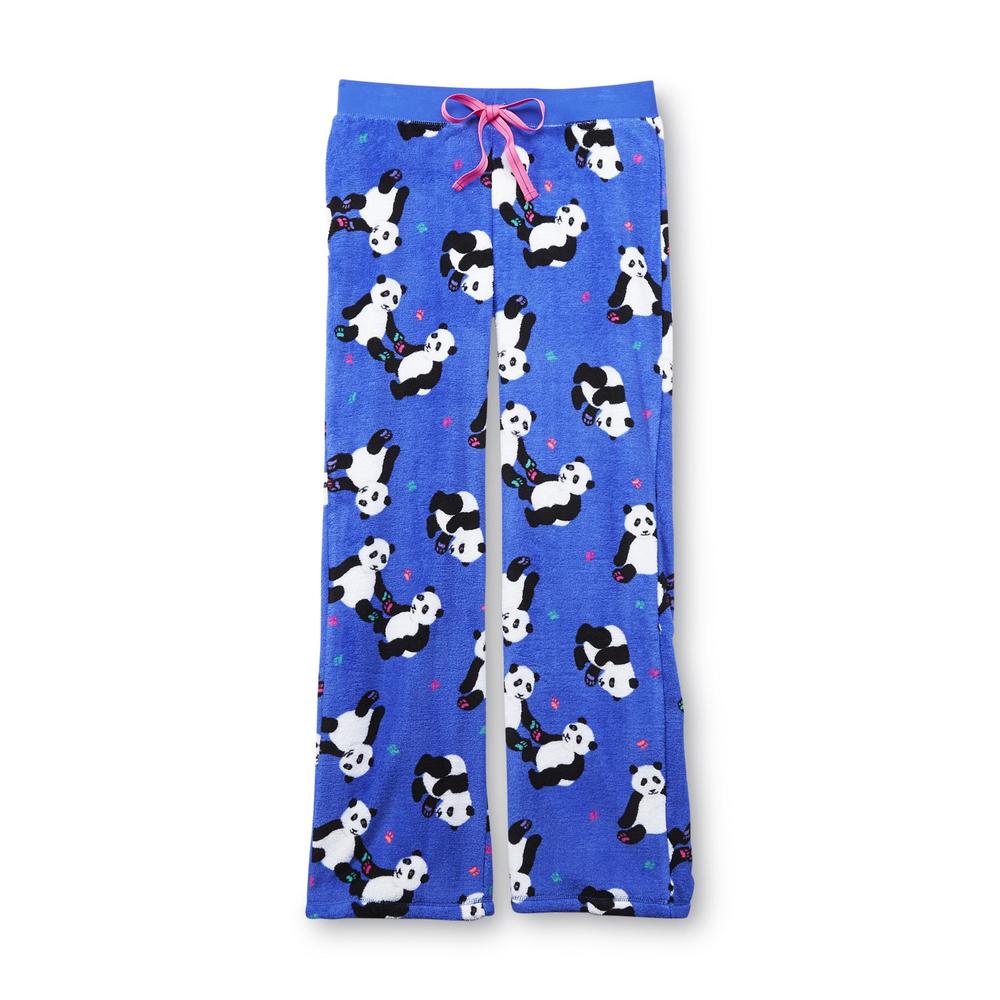Joe Boxer Women's Plush Pajama Pants - Pandas