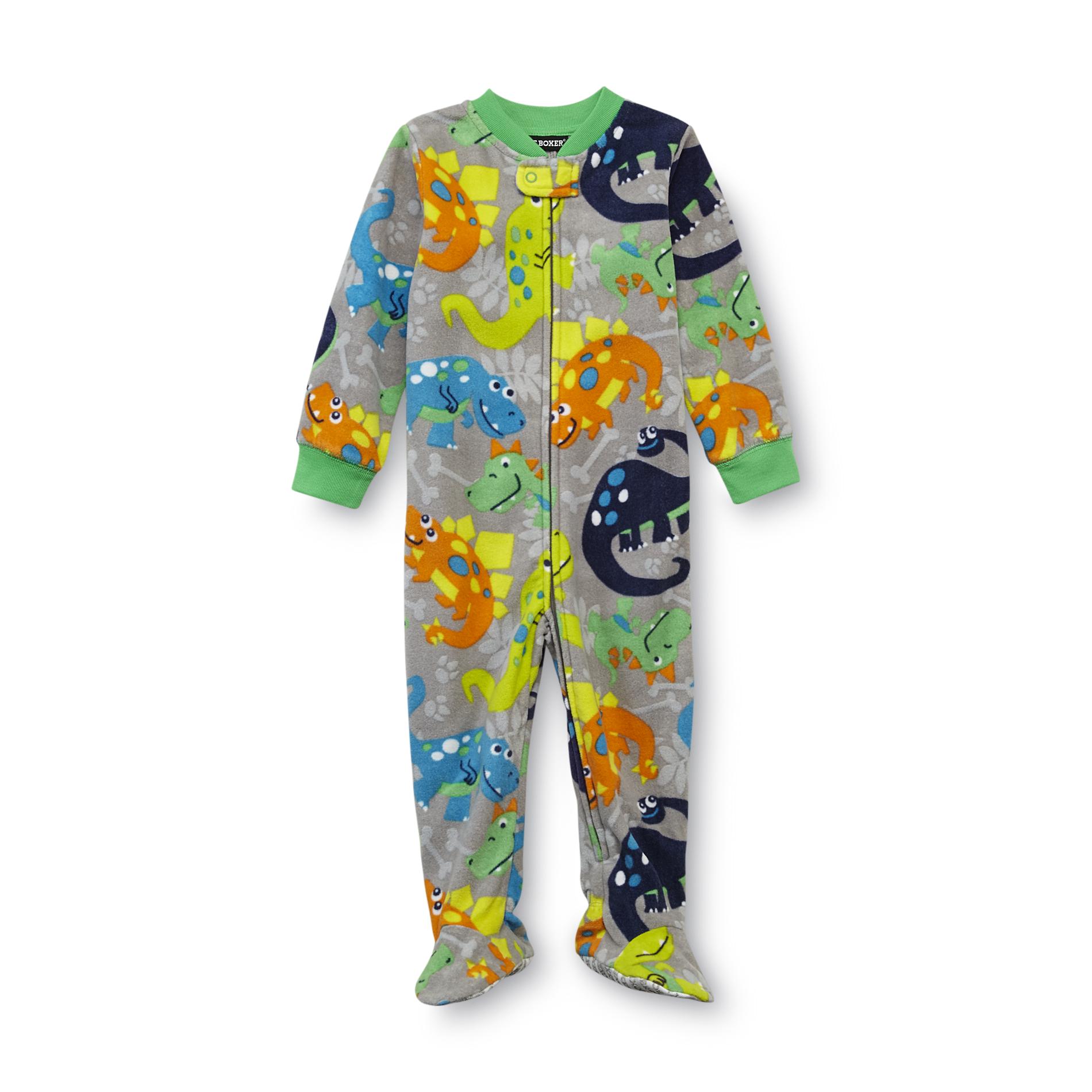 Joe Boxer Infant & Toddler Boy's Footed Sleeper Pajamas - Dinosaurs