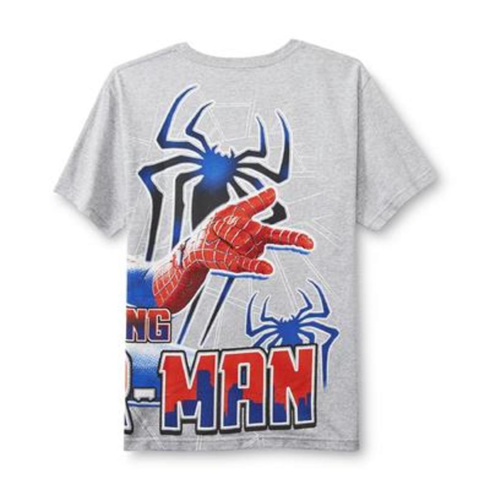 Marvel Boy's Wraparound Spider-Man Graphic T-Shirt