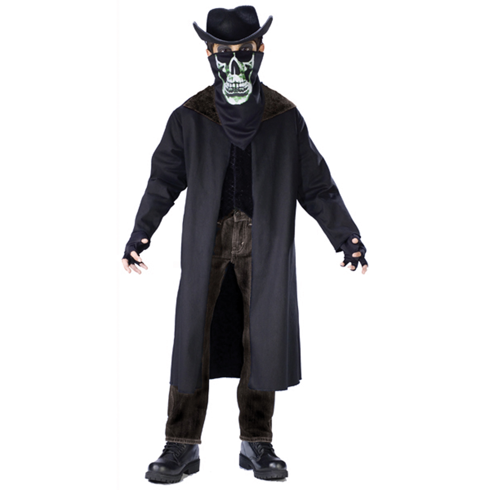 Boys Evil Outlaw Halloween Costume