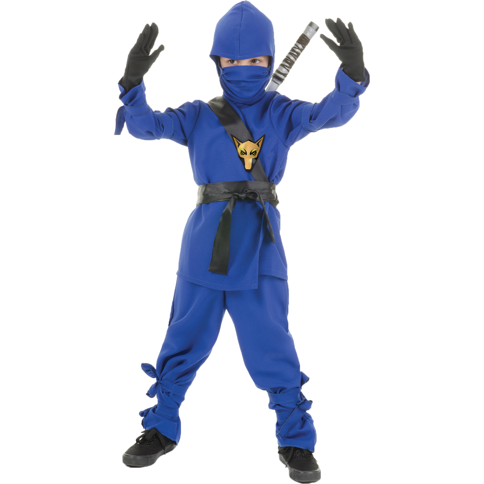 Boys Ninja Blue Halloween Costume